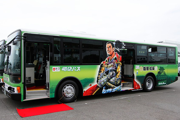 岐阜乗合自動車の新型路線バスに当社の内装材をご採用いただきました
